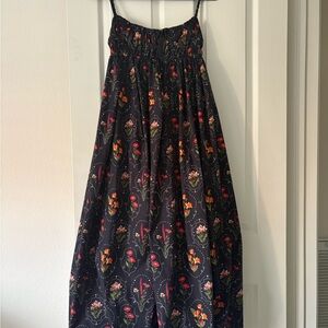 Agua by Agua Bendita Black Cotton Dress